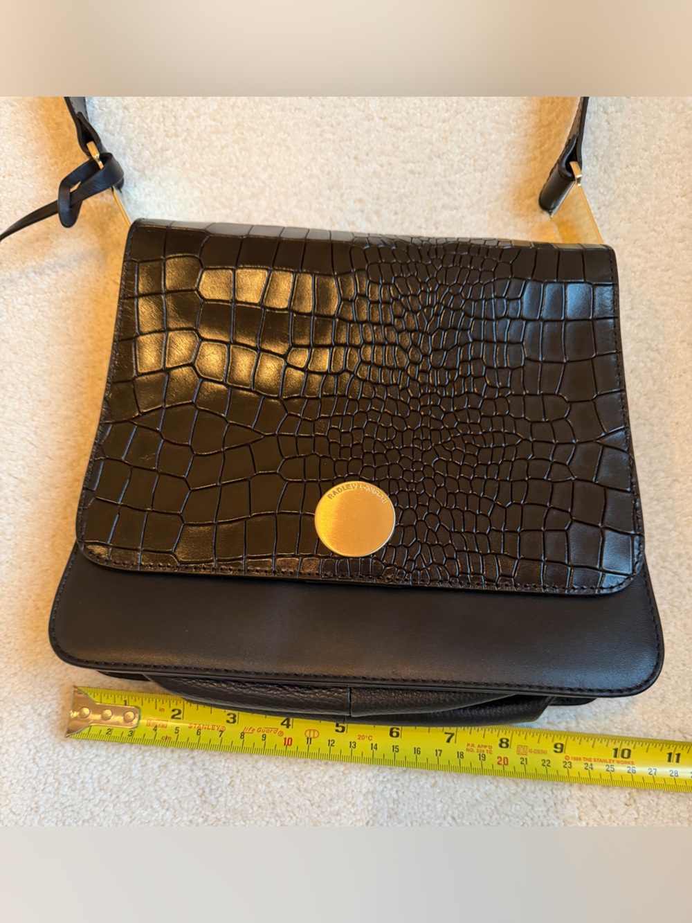 RADLEY London Porter Street Croc Embossed Flap Shoulder bag - Picture 13 of 13